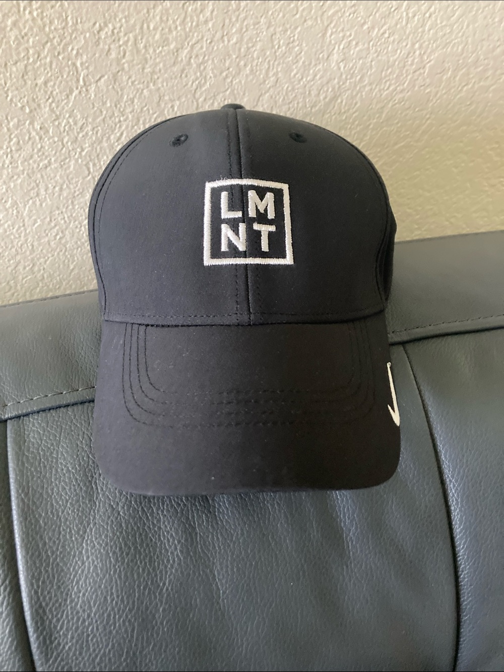 Nike Black Cap with White LMNT Patch